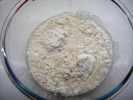 sponge ingredients for bread with yeast